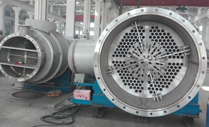 Spiraalvormige het Type van Buis Spiraalvormige Rol Warmtewisselaar/Industriële Condensator 380V